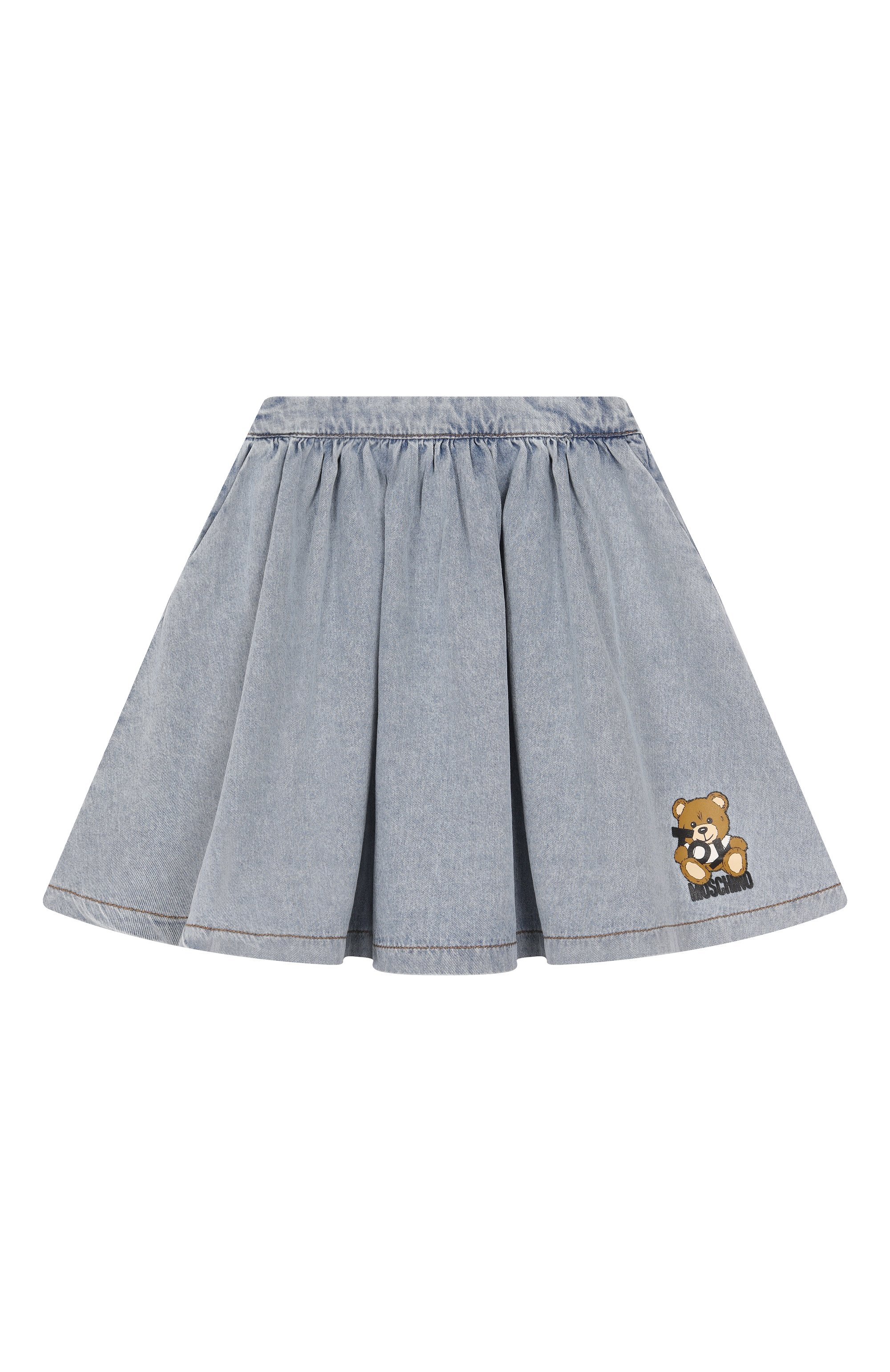 Джинсовая юбка MOSCHINO, арт. HDJ03L/L0E33/4-8, фото 1