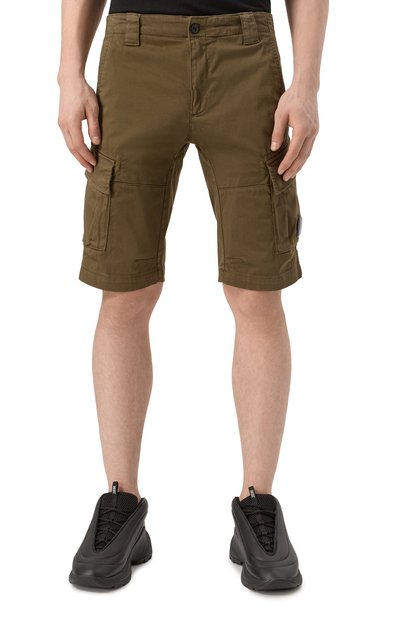 Хлопковые шорты C.P. COMPANY, арт. 18CMBE116A005694G, фо�то 3