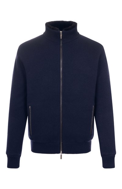 Мужской кашемировый бомбер ANDREA CAMPAGNA, арт. WU26WS510-09C-FWSPC1