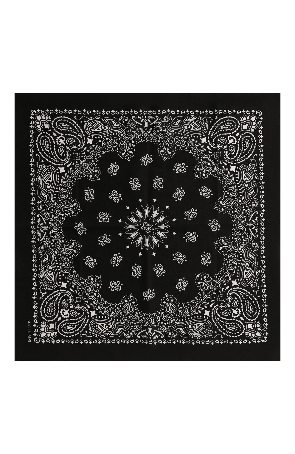 Хлопковая бандана SAINT LAURENT, арт. 551653/3Y105, фото 3