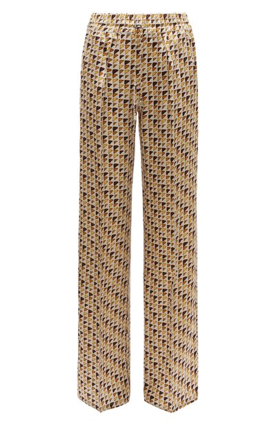 Женские шелковые брюки KITON, арт. D48122K0978C