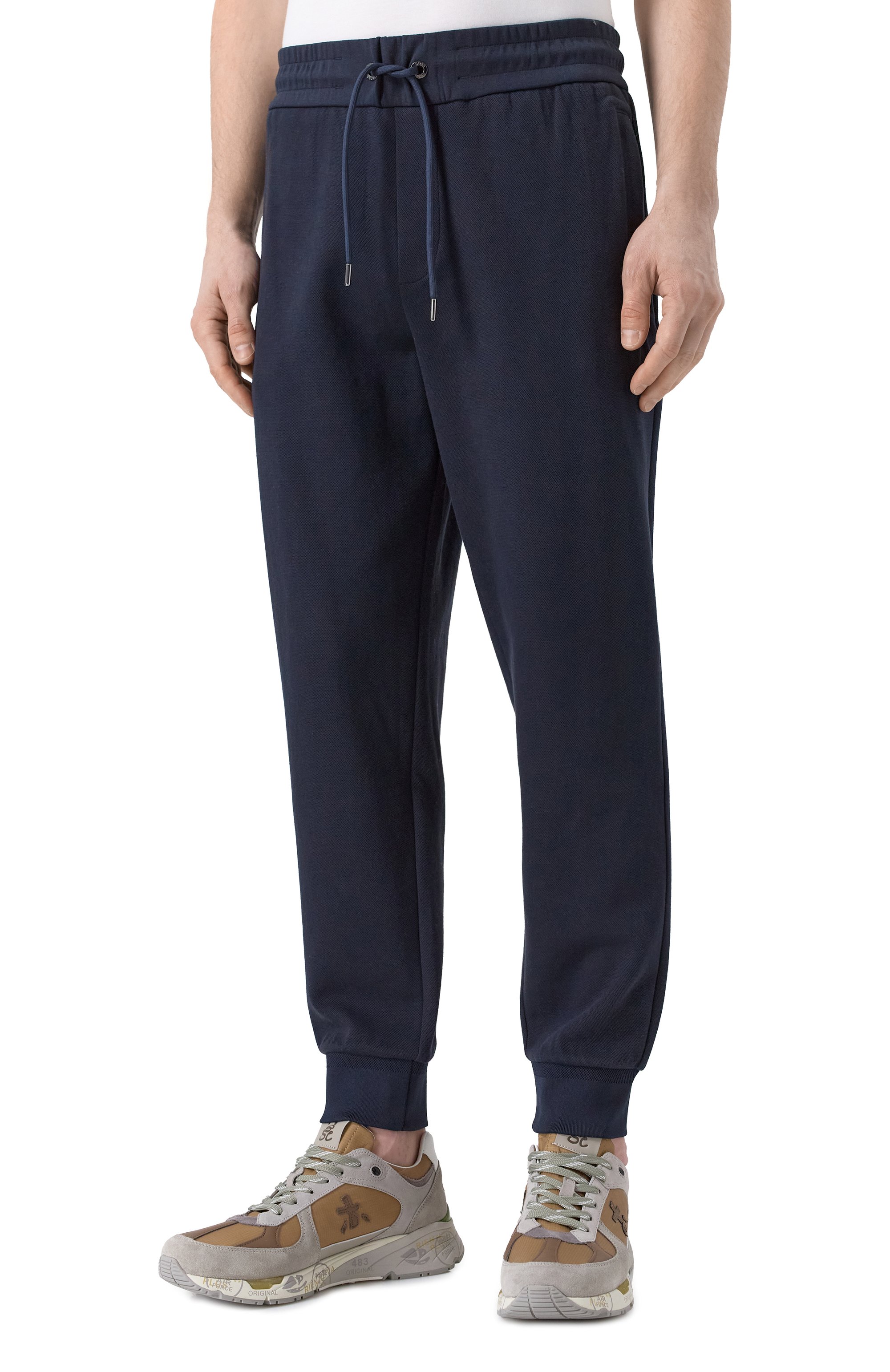 Хлопковые джоггеры BOSS, арт. 50532772, фото 3