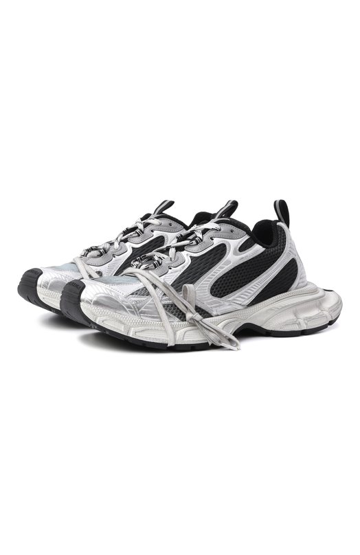 Текстильные кроссовки 3XL Balenciaga 734734/W3XGM Серый 734734/W3XGM