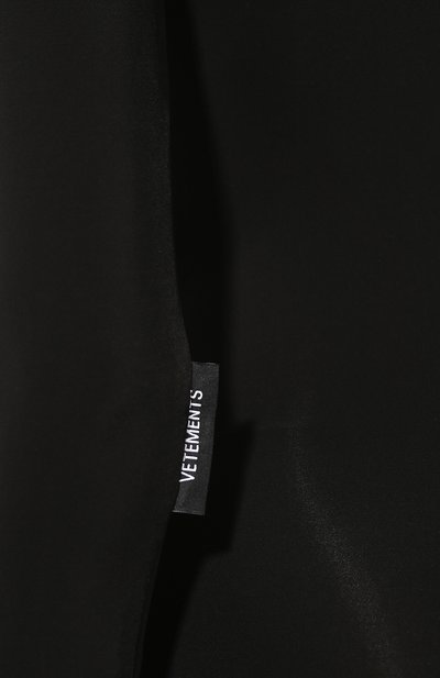 Боди из вискозы VETEMENTS, арт. WAH20TR400/BLACK, фото 5