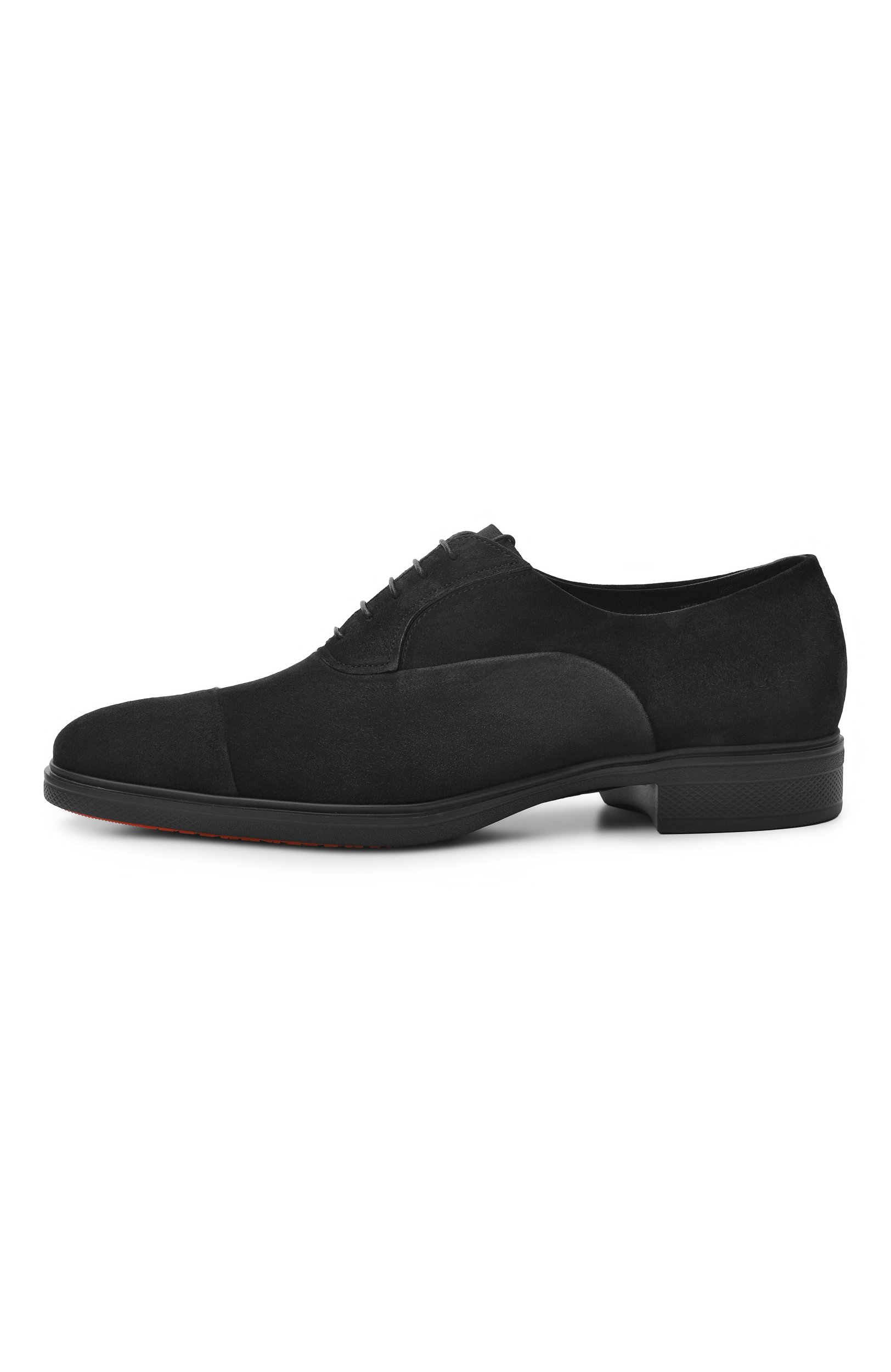 Замшевые оксфорды easy SANTONI черного цвета по цене 93150 руб., арт. MGEG18957NEAXGEX, фото 3 Замшевые оксфорды easy SANTONI, арт. MGEG18957NEAXGEX, фото 3