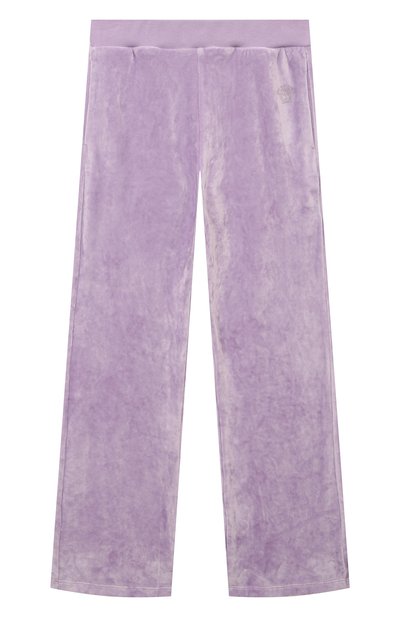 Велюровые брюки VERSACE, арт. 1016333/1A11456/8-14