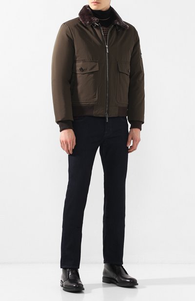 Пуховый бомбер fermi-wco MOORER, арт. FERMI-WC0, фото 2