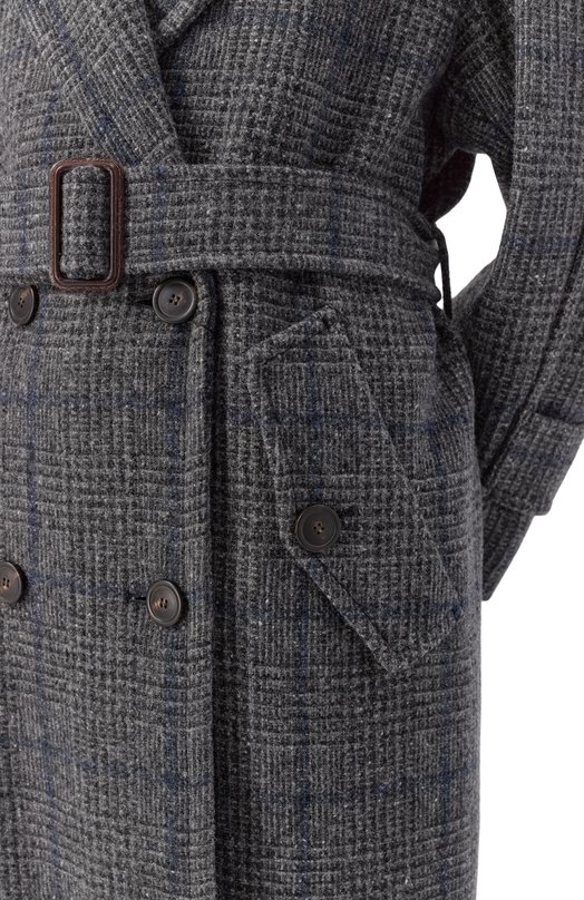 Твидовое пальто Weekend Max Mara SESTRI Серый  SESTRI Фото 5