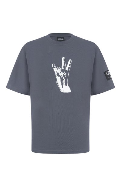 Мужская хлопковая футболка COMME DES FUCKDOWN, арт. CFABM01601