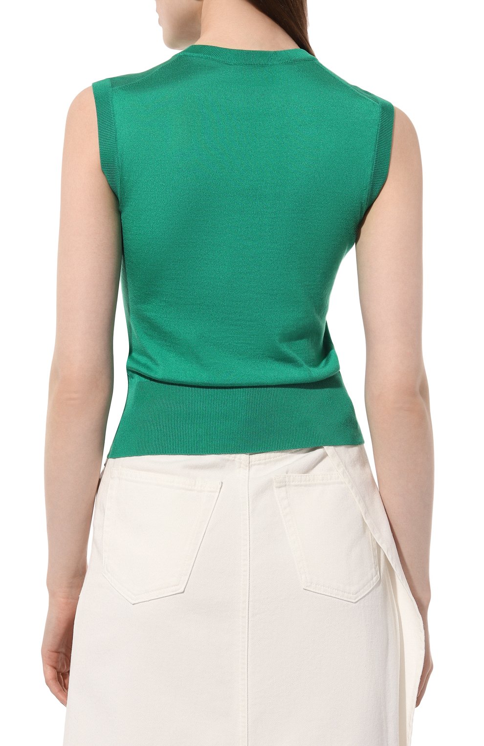 Шелковый топ DOLCE & GABBANA, арт. FXT04T/JBSHX, фото 4