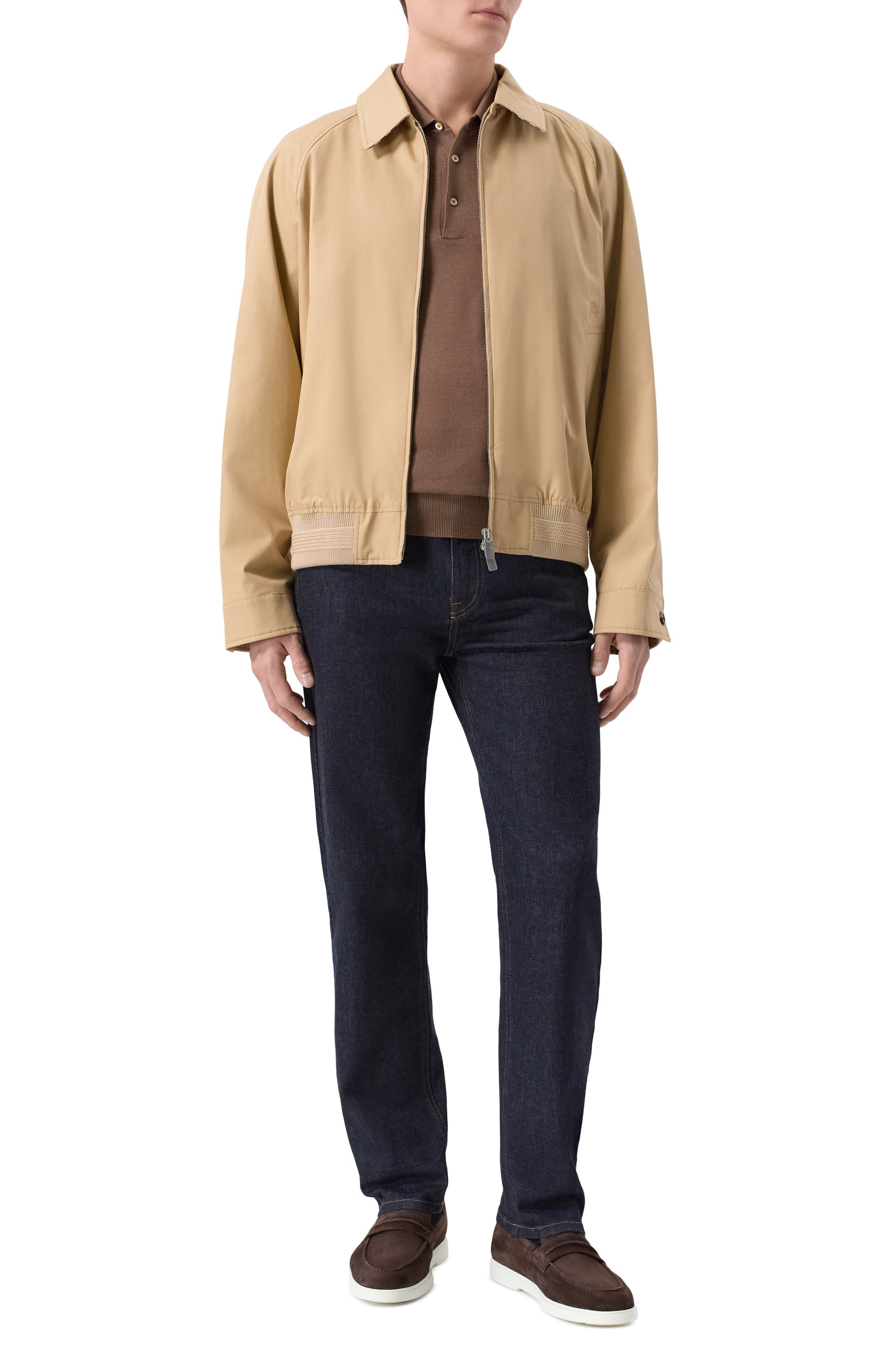 Замшевые лоферы BLU BARRETT, арт. EDWIN-14090.1/LIGHT CASHEMERE, фото 2