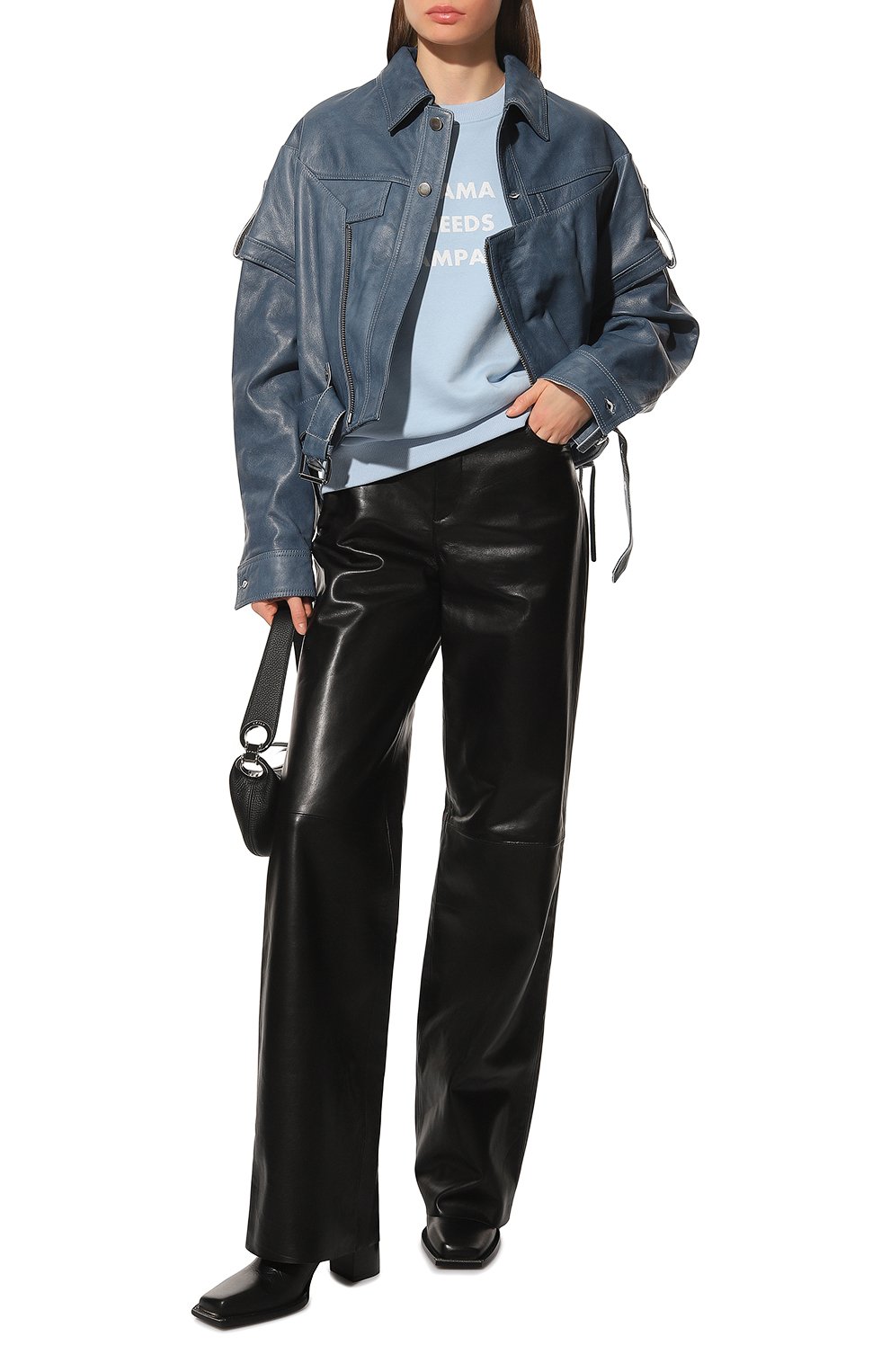 Хлопковый свитшот SEVEN LAB, арт. SW-MNC-G01 blue, фото 2