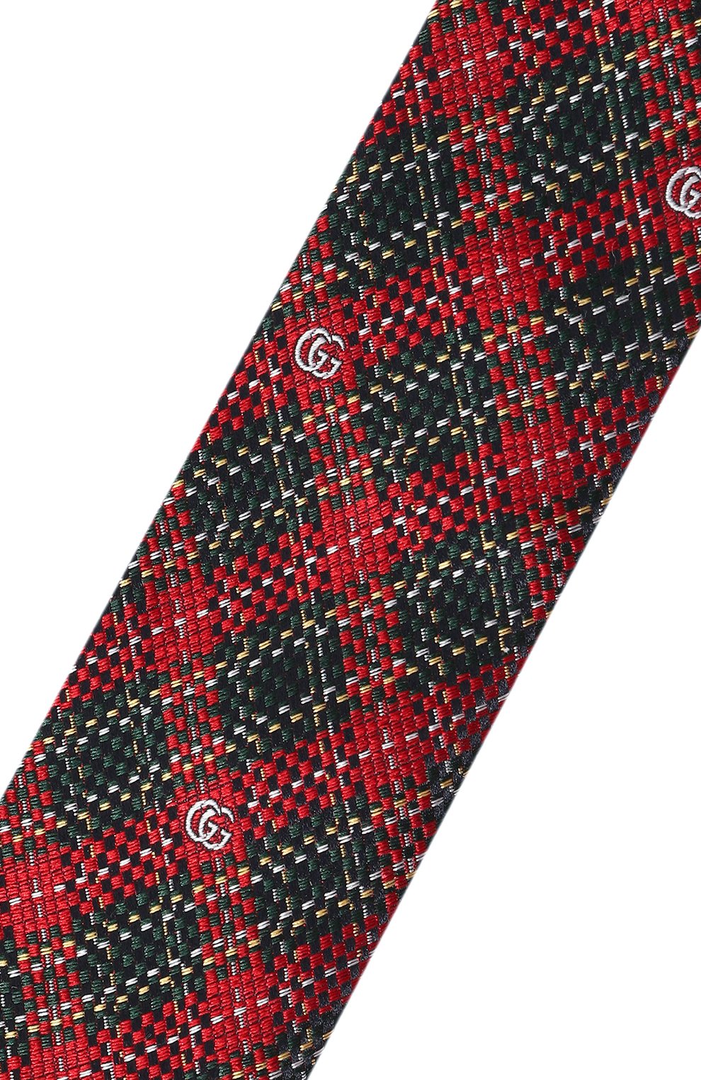 Шелковый галстук GUCCI, арт. 644003 4E002, фото 4