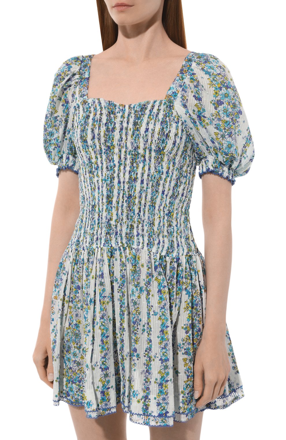 Хлопковое платье POUPETTE ST BARTH, арт. WB6S24N0WFB, фото 3