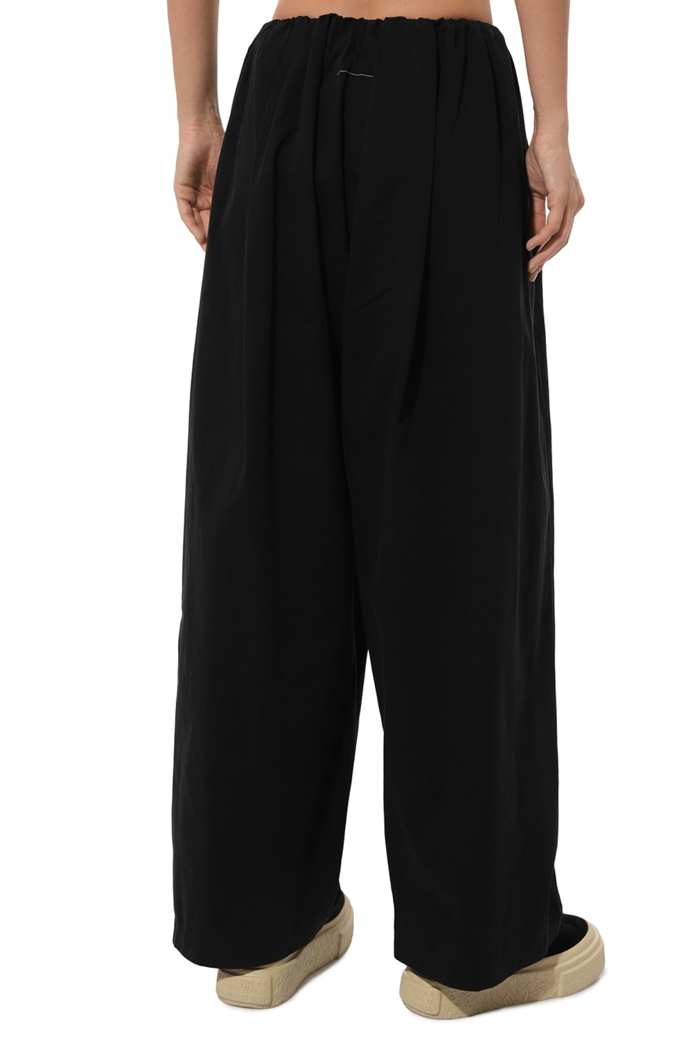 Хлопковые брюки MM6, арт. S52KA0501/M35148, фото 4