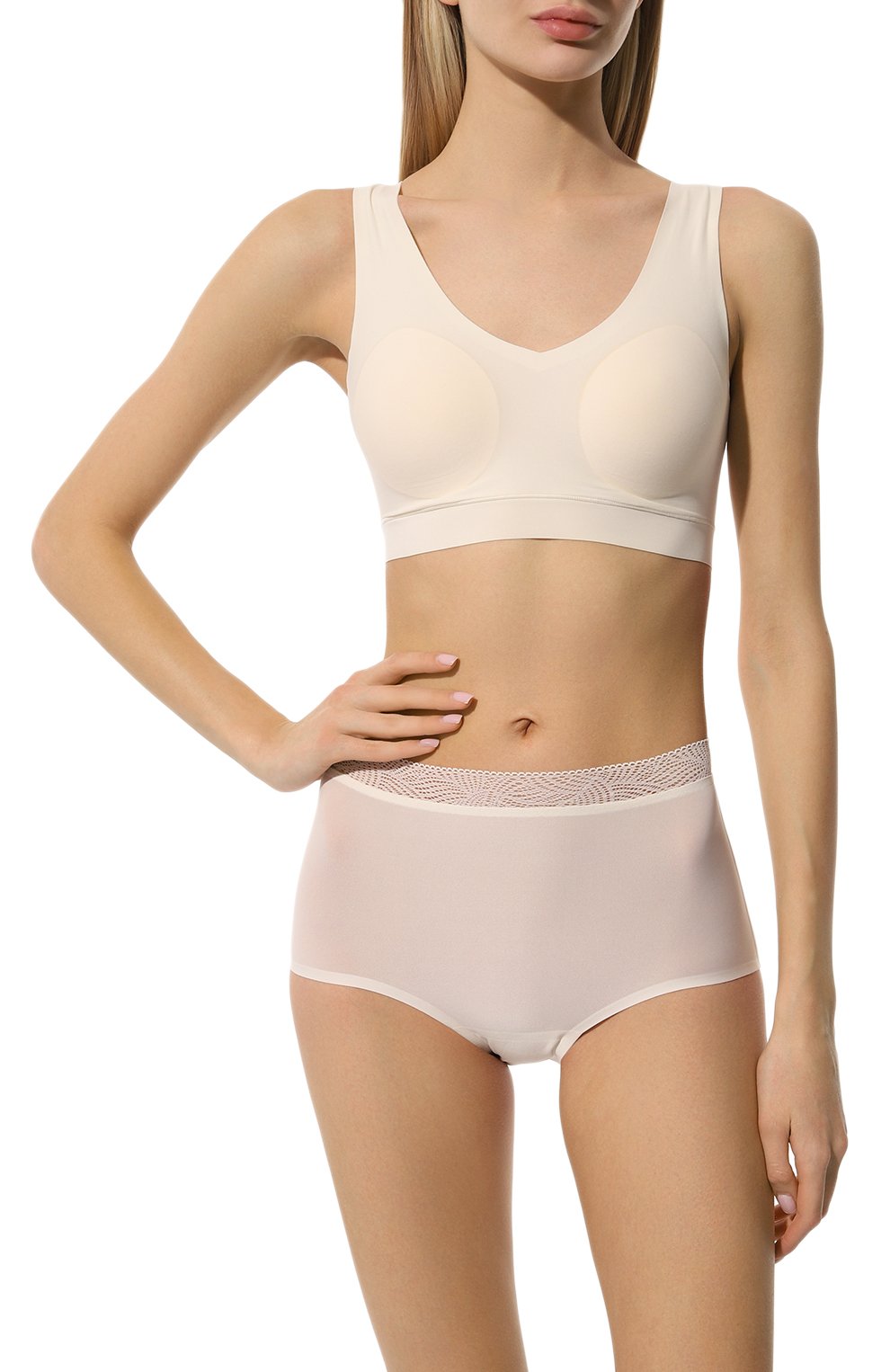 Трусы-слипы CHANTELLE молочного цвета по цене 3440 руб., арт. C11G70, фото 2 Трусы-слипы CHANTELLE, арт. C11G70, фото 2