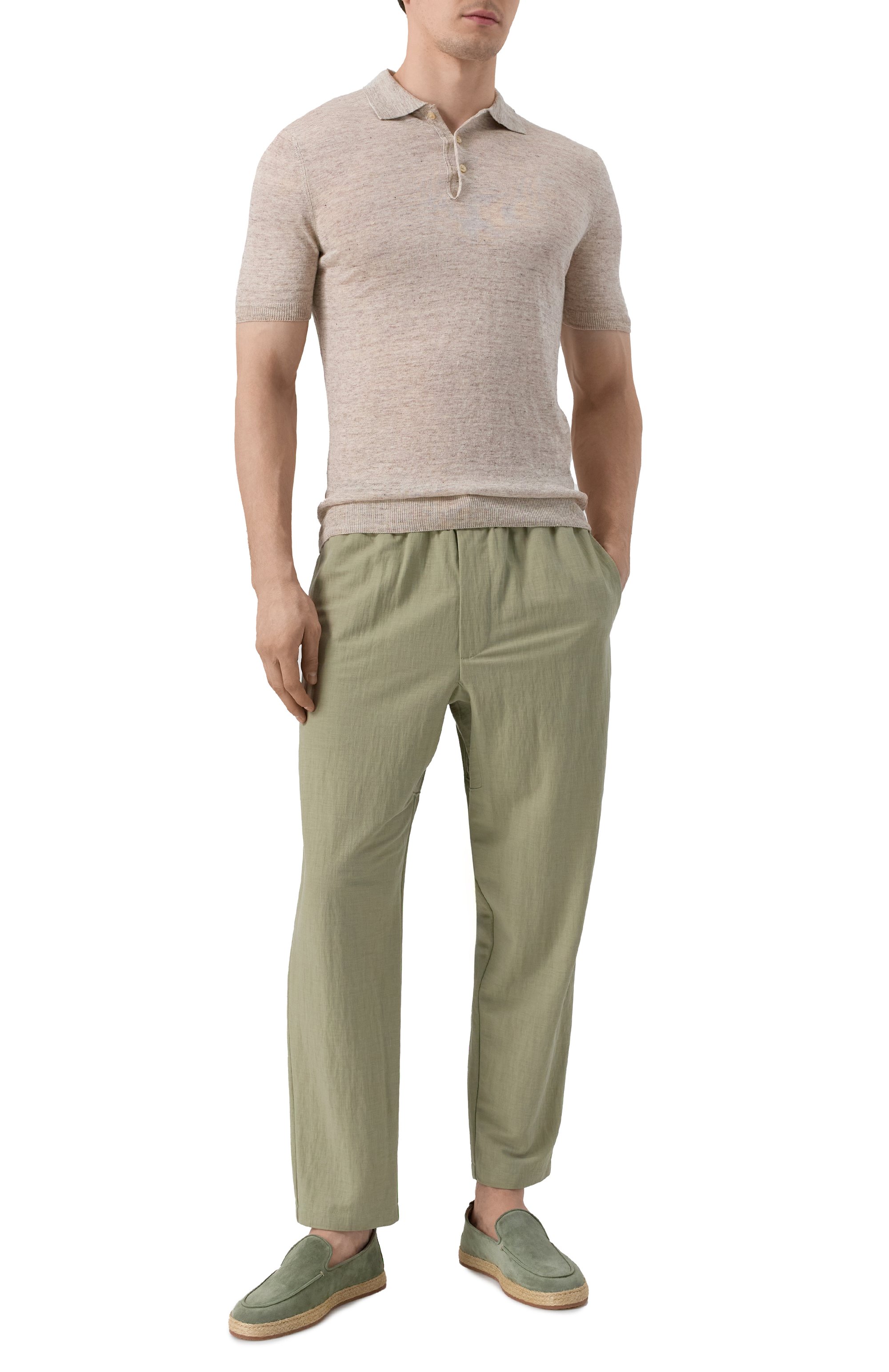 Льняное поло GRAN SASSO, арт. 57187/24804, фото 2