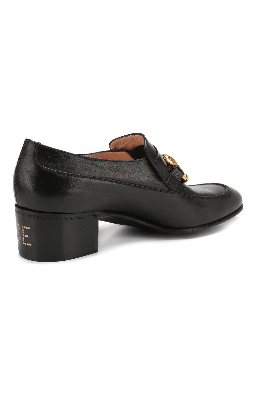 Кожаные лоферы GUCCI, арт. 588960/D3V00, фото 4