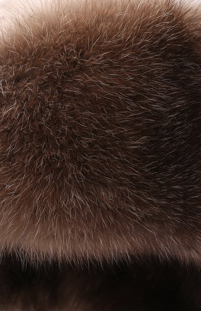 Шапка-ушанка из меха соболя BLACK SABLE, арт. BS-005F8/MW, фото 4
