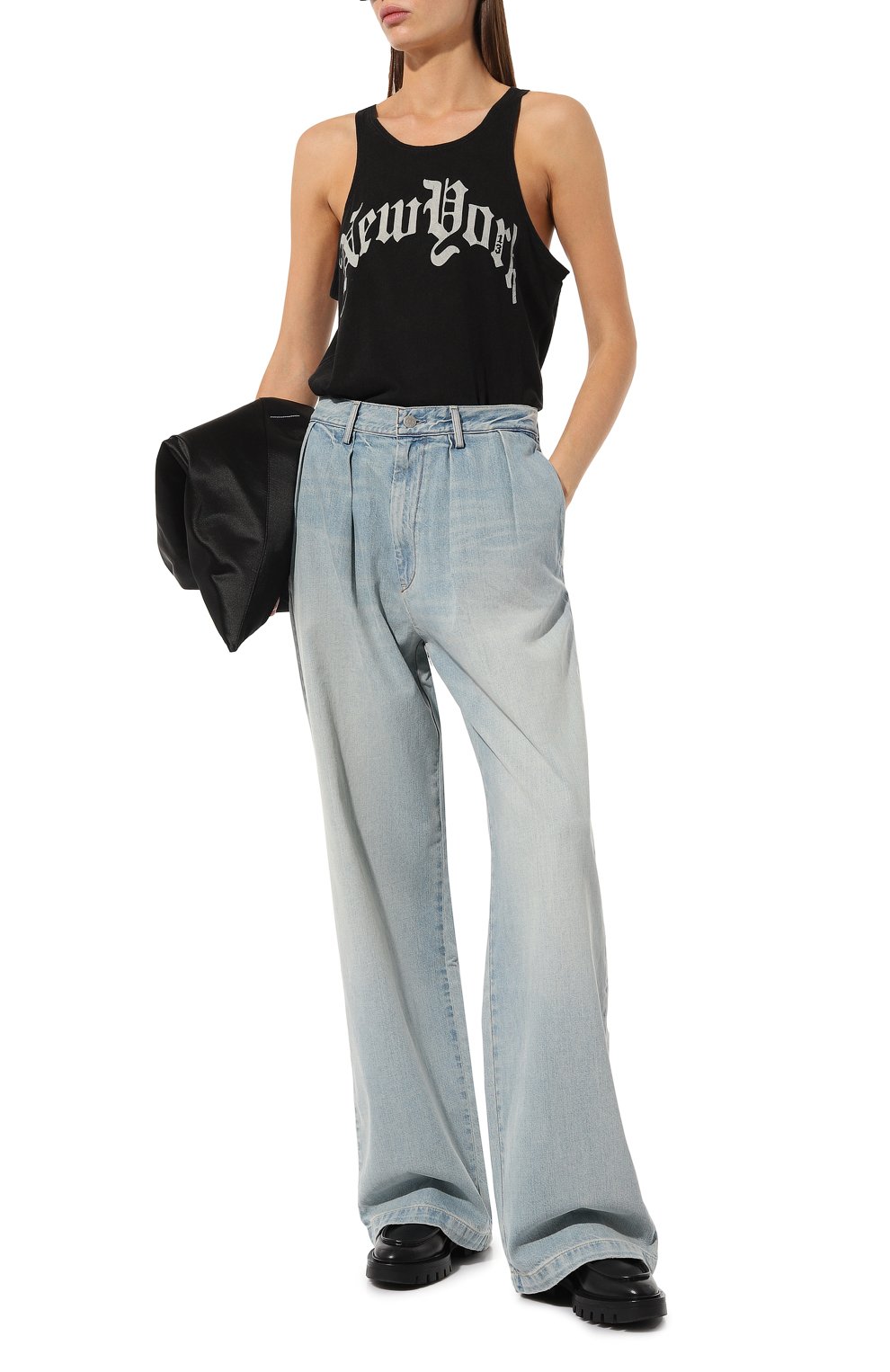 Хлопковая майка R13, арт. R13WK135-K099C, фото 2