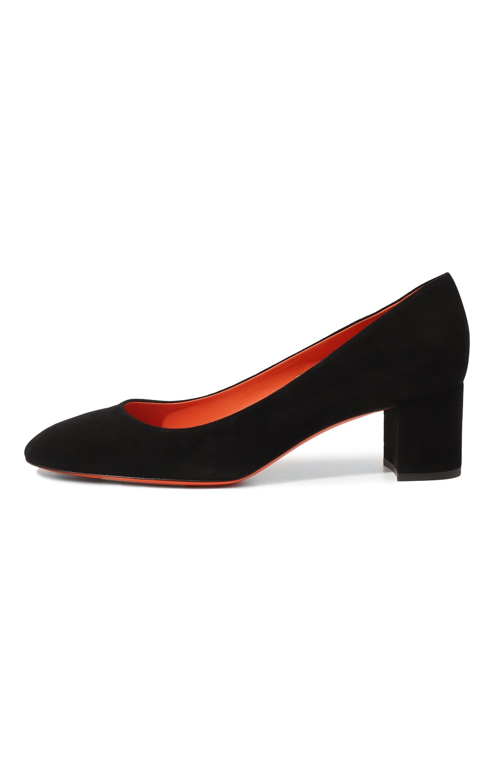 Замшевые туфли SANTONI черного цвета по цене 82800 руб., арт. WDNC59621HI2BMGDN01, фото 4 Замшевые туфли SANTONI, арт. WDNC59621HI2BMGDN01, фото 4