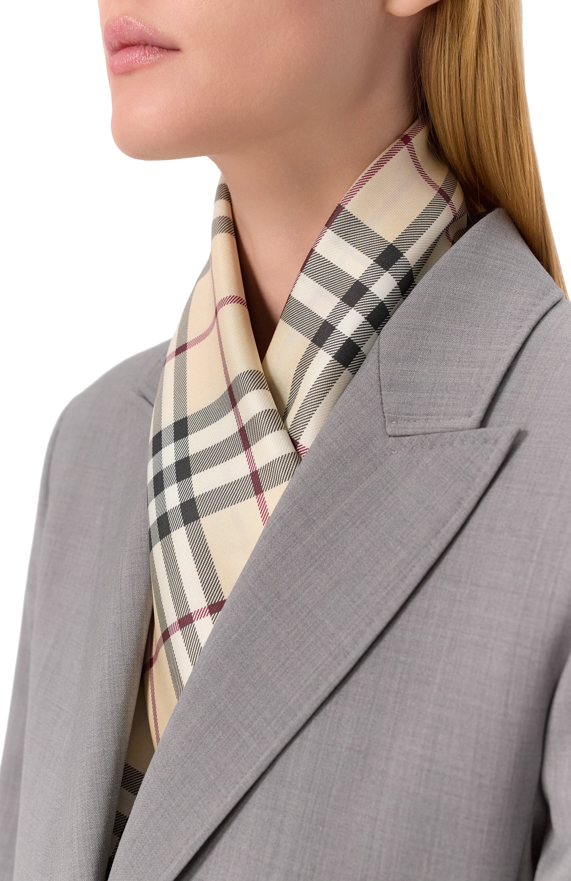 Шелковый платок BURBERRY, арт. 8095223, фото 2