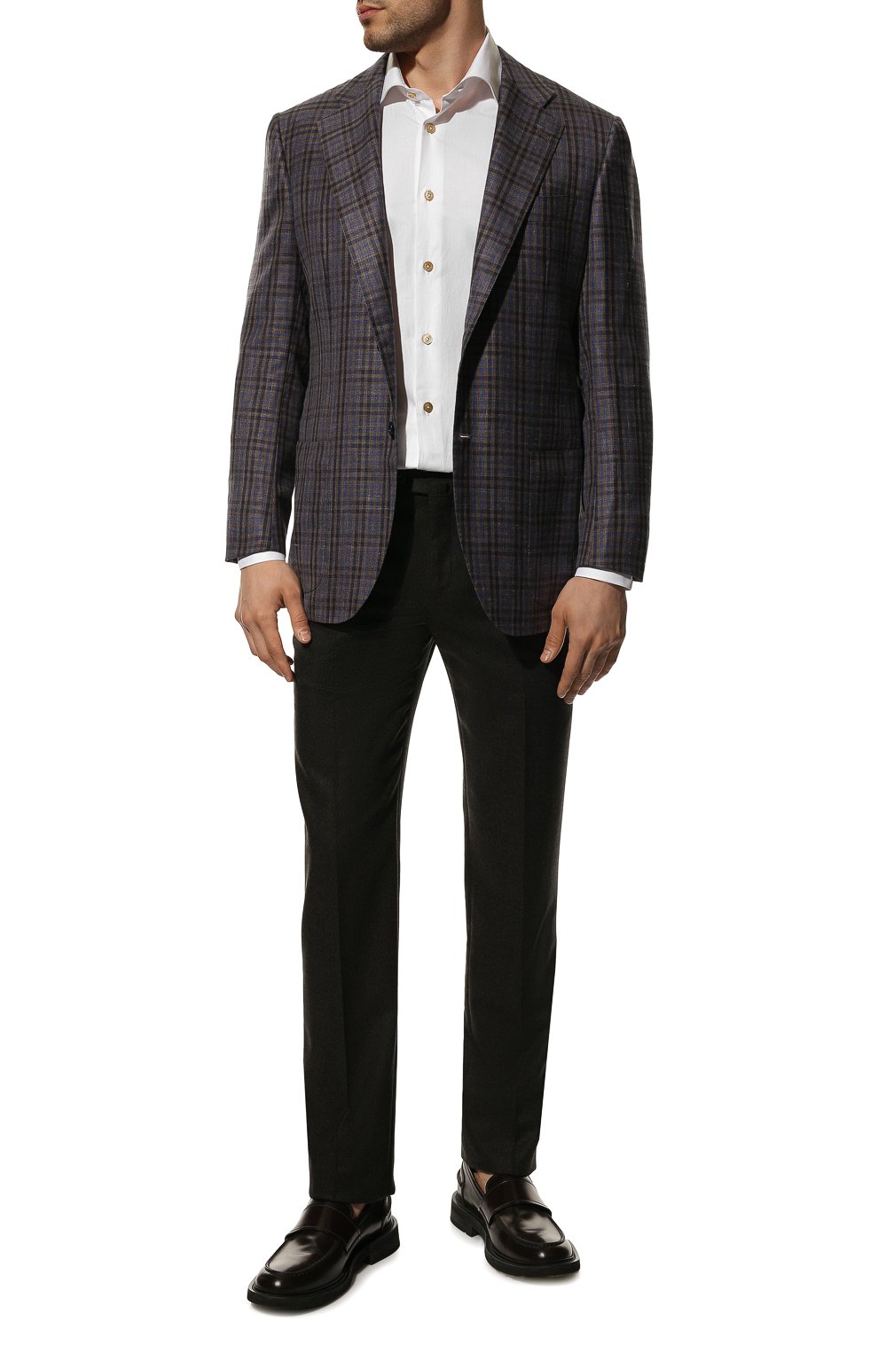 Пиджак из кашемира и шелка KITON, арт. UG81/6I33, фото 2