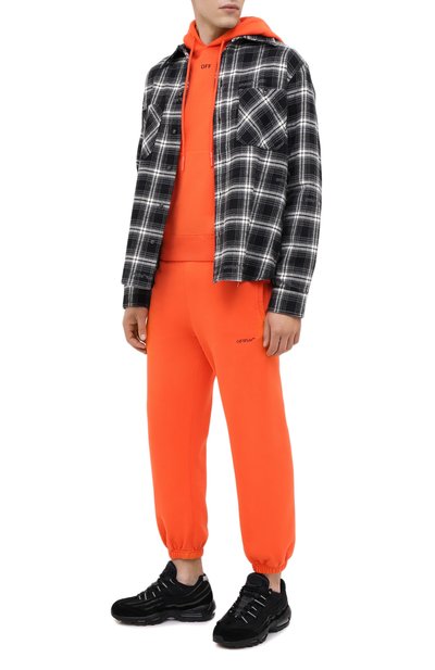 Хлопковое худи OFF-WHITE, арт. 0MBB034E20FLE0042010, фото 2