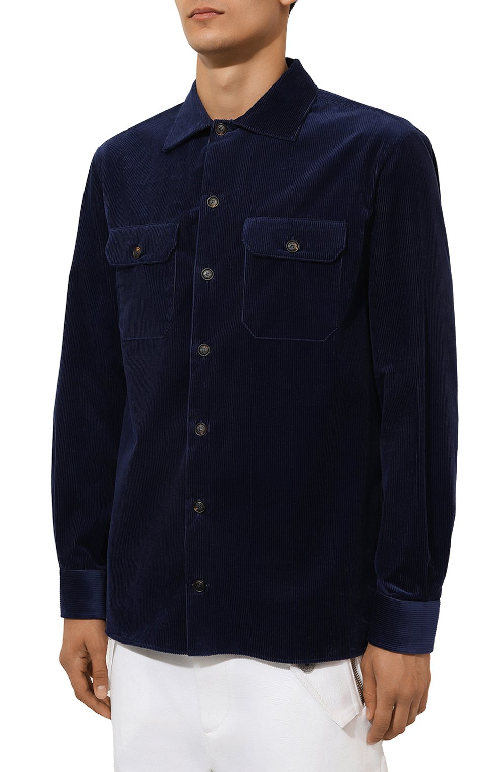 Вельветовая рубашка BRUNELLO CUCINELLI, арт. MY631B2338, фото 3