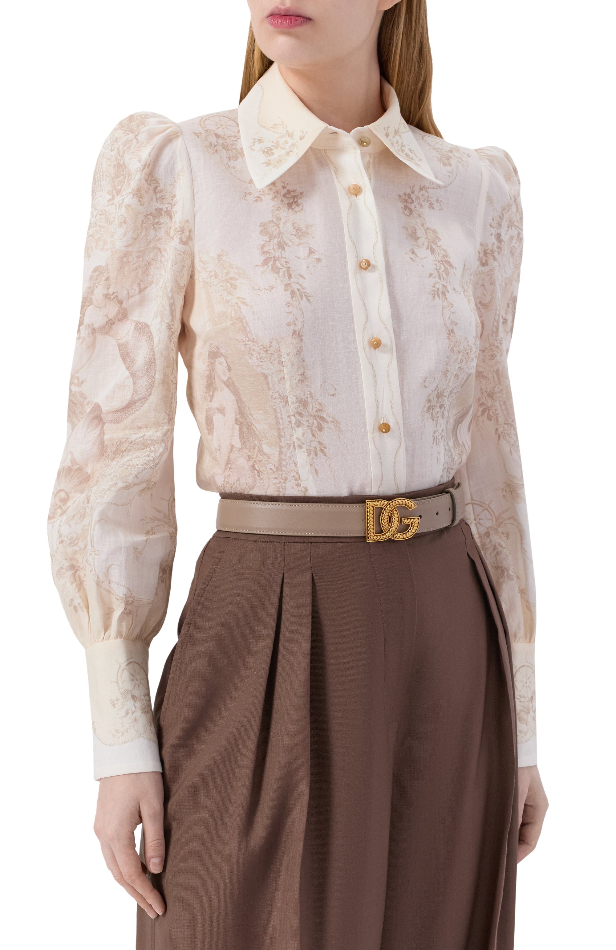 Кожаный ремень DOLCE & GABBANA, арт. BE1663/A9S25, фото 2