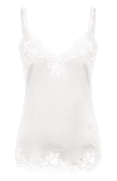 Женская топ из шелка и хлопка DOLCE & GABBANA, арт. 07B09T/FUAD8