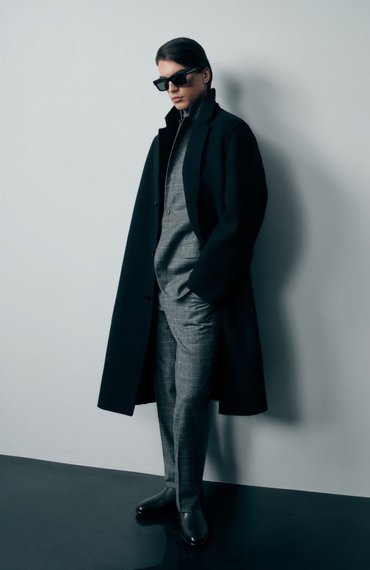 Шерстяное пальто Jil Sander J23AA0001-J40020 Чёрный  J23AA0001-J40020 Фото 6