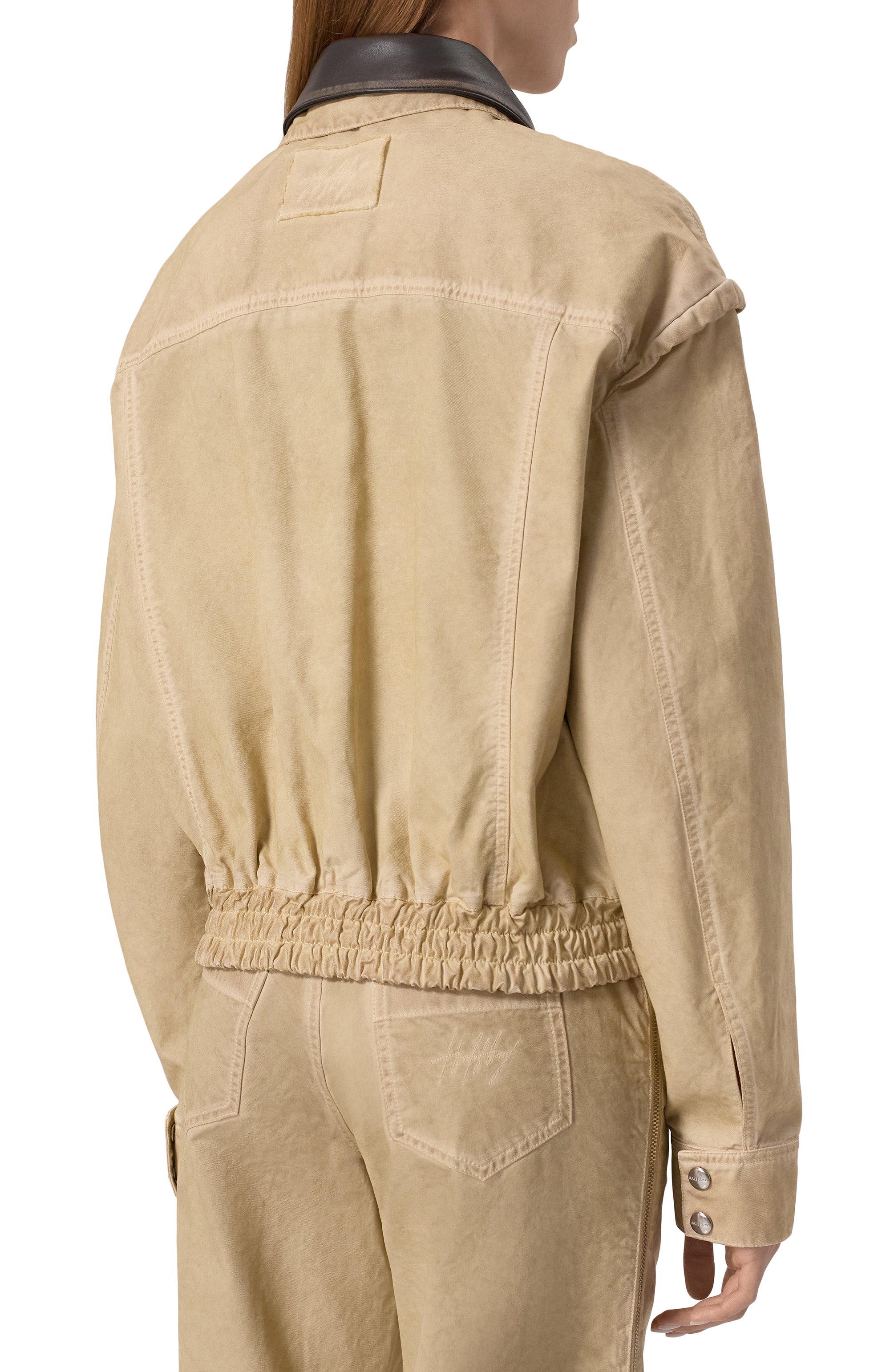 Хлопковый бомбер HALFBOY, арт. HS251W0159, фото 4