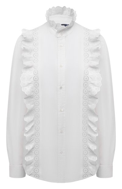 Женская хлопковая рубашка POLO RALPH LAUREN, арт. 211838064