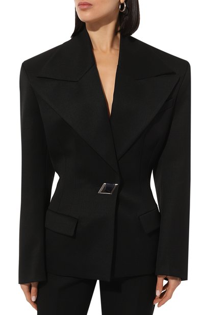 Шерстяной жакет THE ATTICO, арт. 247WCG63, фото 3