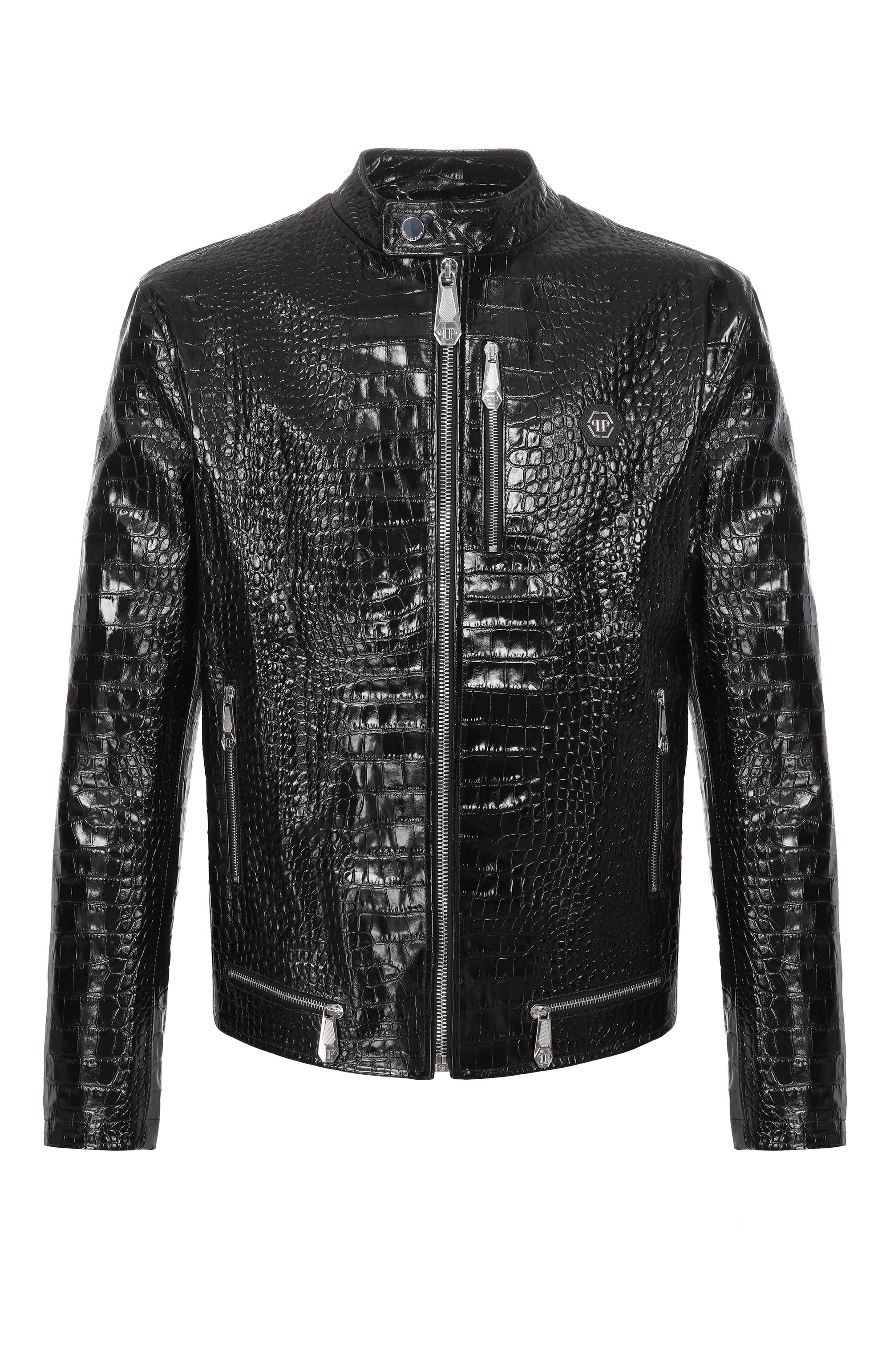 Кожаная куртка PHILIPP PLEIN, арт. SAFC MLB2035 PLE010N, фото 1