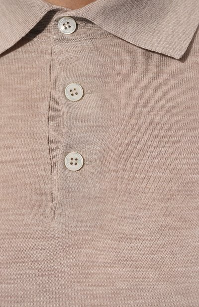 Поло из шерсти и кашемира BRUNELLO CUCINELLI, арт. M2400B2007, фото 5