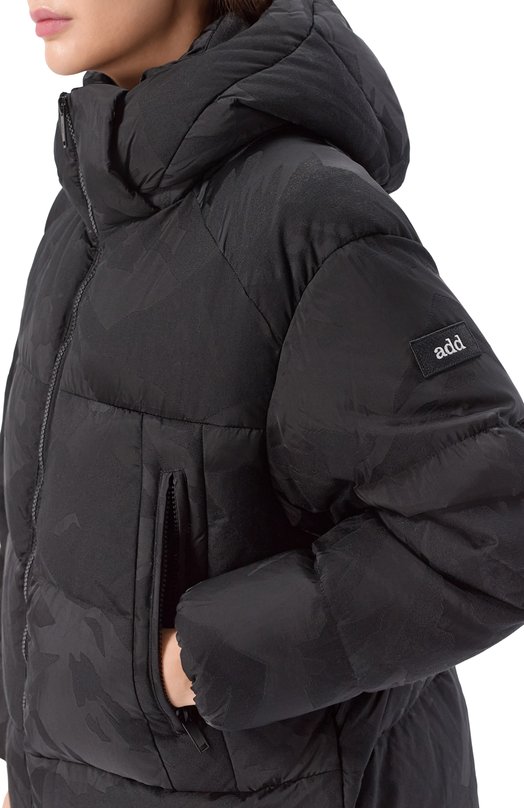 Пуховик Add 12AWHL06R Чёрный  12AWHL06R Фото 5