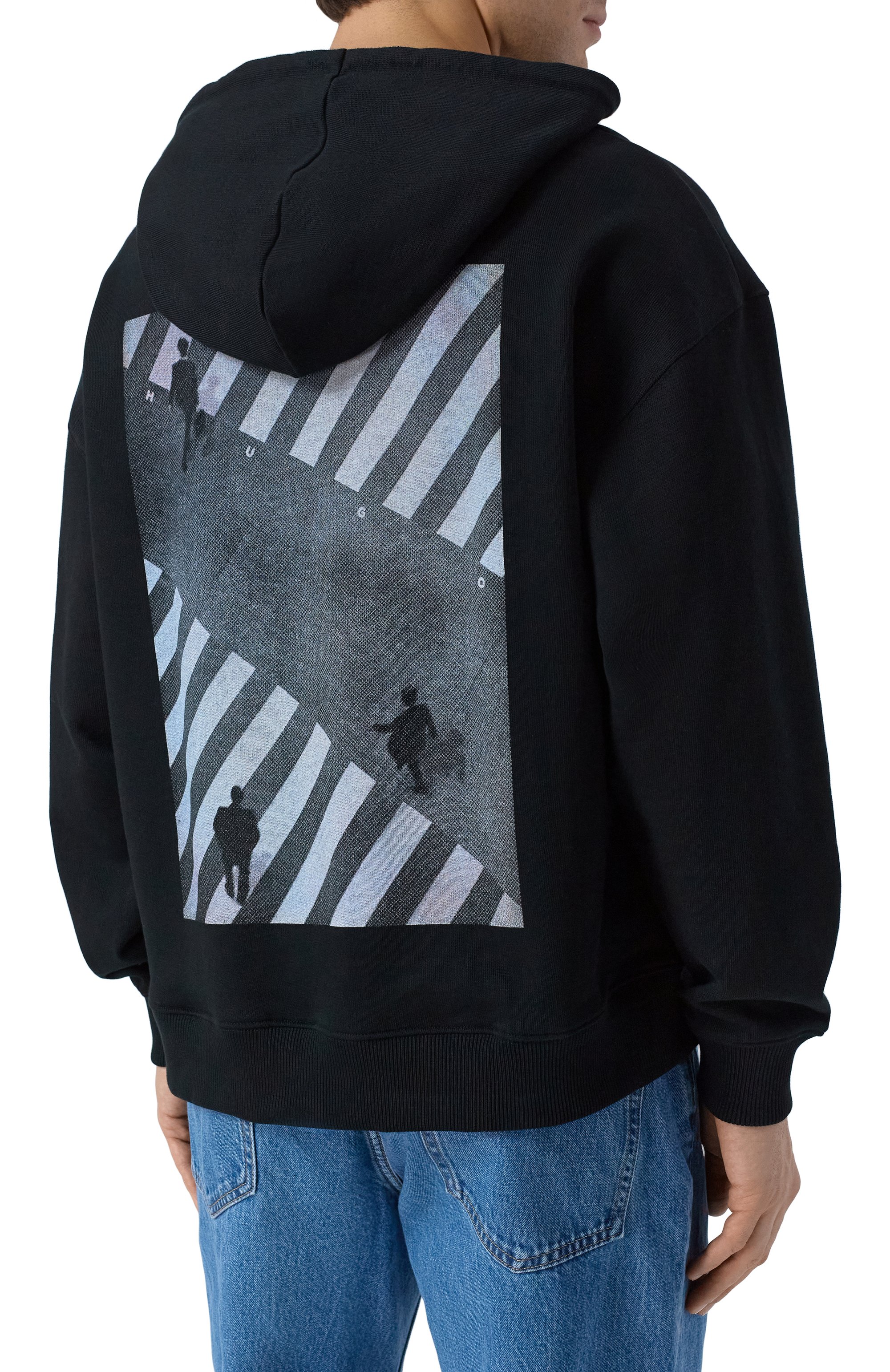 Хлопковое худи HUGO, арт. 50553348, фото 4