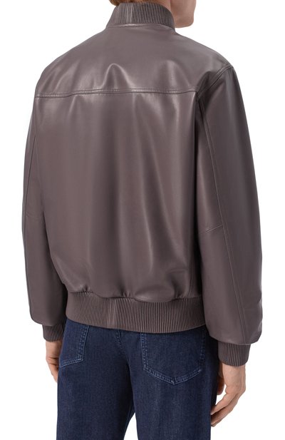 Кожаный бомбер MVST, арт. M25.1PM.0009/CREAM NAPA_001, фото 4