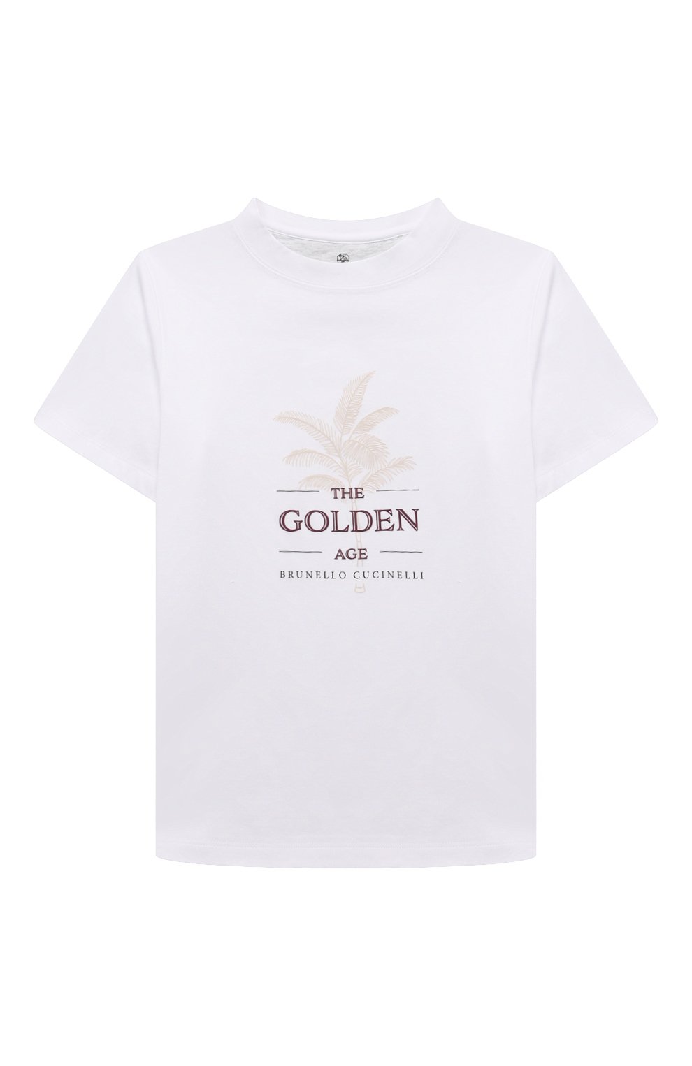 Хлопковая футболка BRUNELLO CUCINELLI, арт. B0B13T149C, фото 1