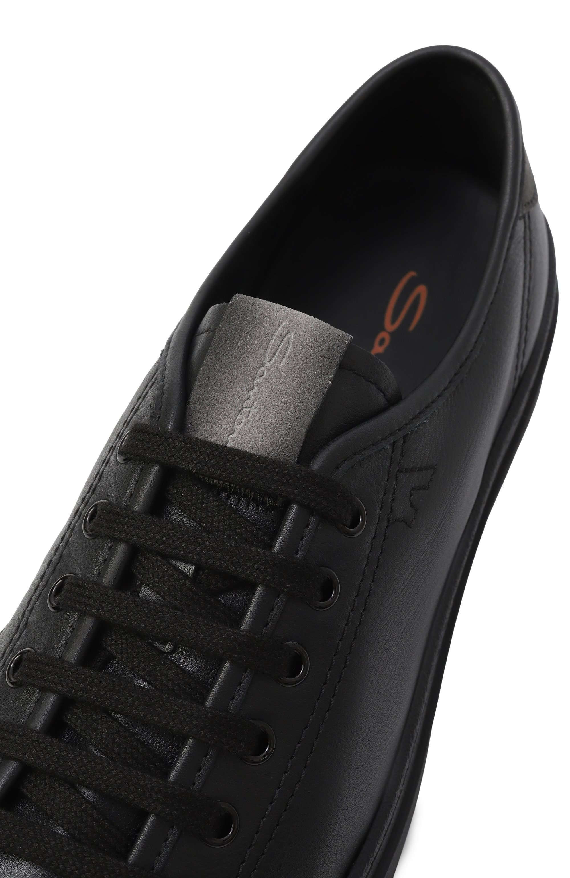 Кожаные кеды voilee SANTONI, арт. MBGG22086NE0TKR0, фото 7