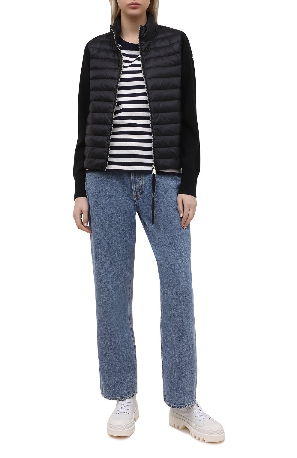 Хлопковая футболка MONCLER, арт. G1-093-8C7A7-00-829JT, фото 2