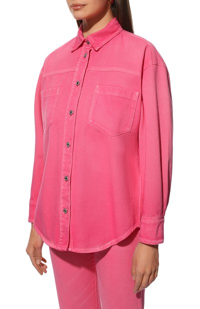Джинсовая рубашка MSGM, арт. 3241MDH53T 227258, фото 3