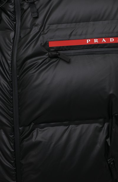 Пуховик PRADA черного цвета по цене 300000 руб., арт. SGB258-1T2Y-F0002-192, фото 5 Пуховик PRADA, арт. SGB258-1T2Y-F0002-192, фото 5