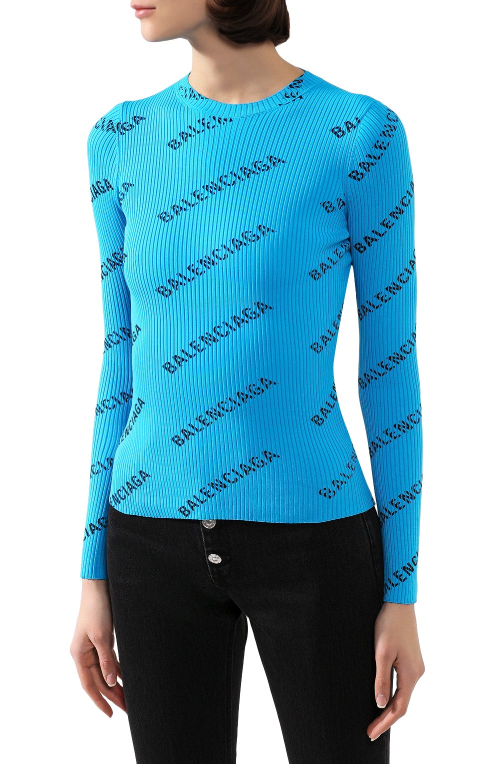 Пуловер с логотипом бренда BALENCIAGA, арт. 570844/T6140, фото 3