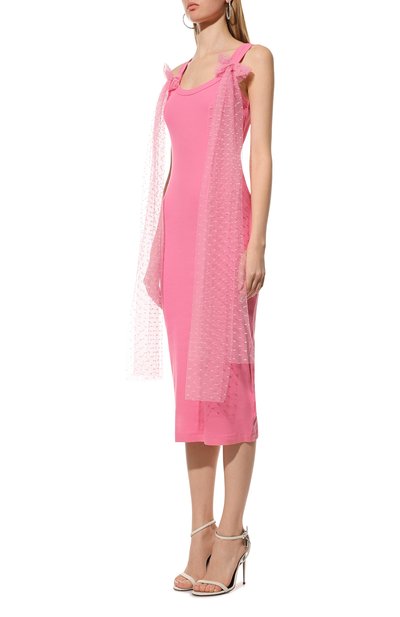 Хлопковое платье REDVALENTINO, арт. XR0MJ09F/6H3, фото 3