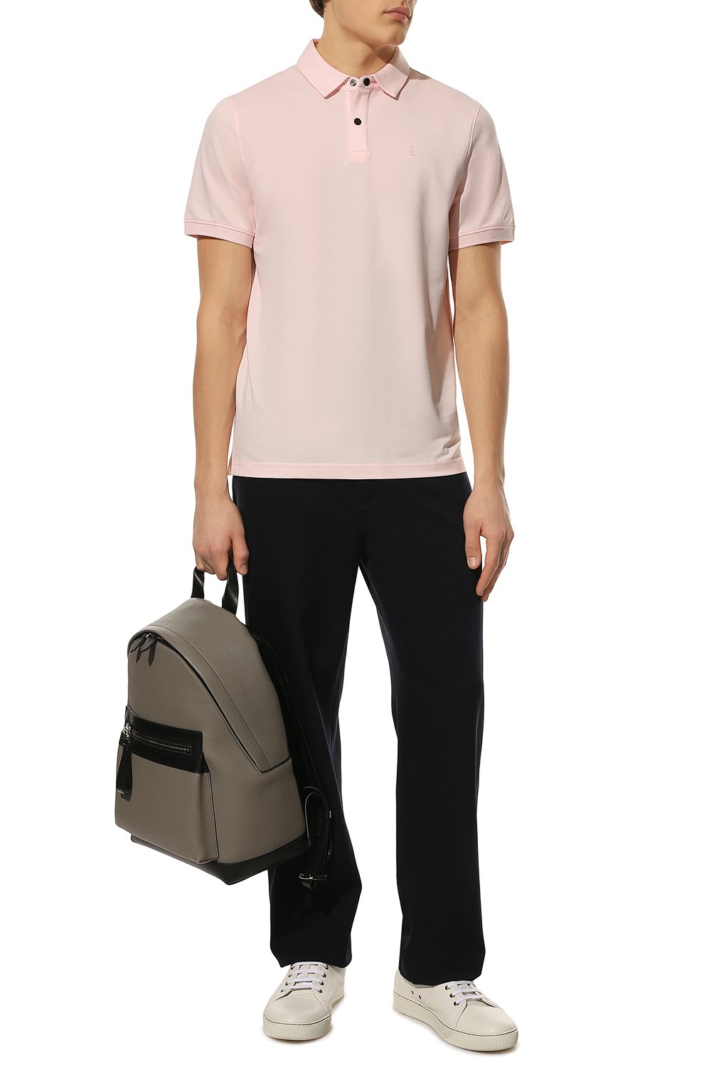 Поло BOGNER светло-розового цвета по цене 15400 руб., арт. 58162727, фото 2 Поло BOGNER, арт. 58162727, фото 2