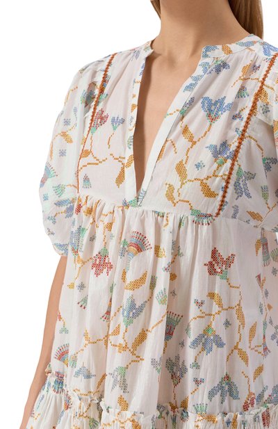 Хлопковое платье POUPETTE ST BARTH, арт. W4RS25NK, фото 5