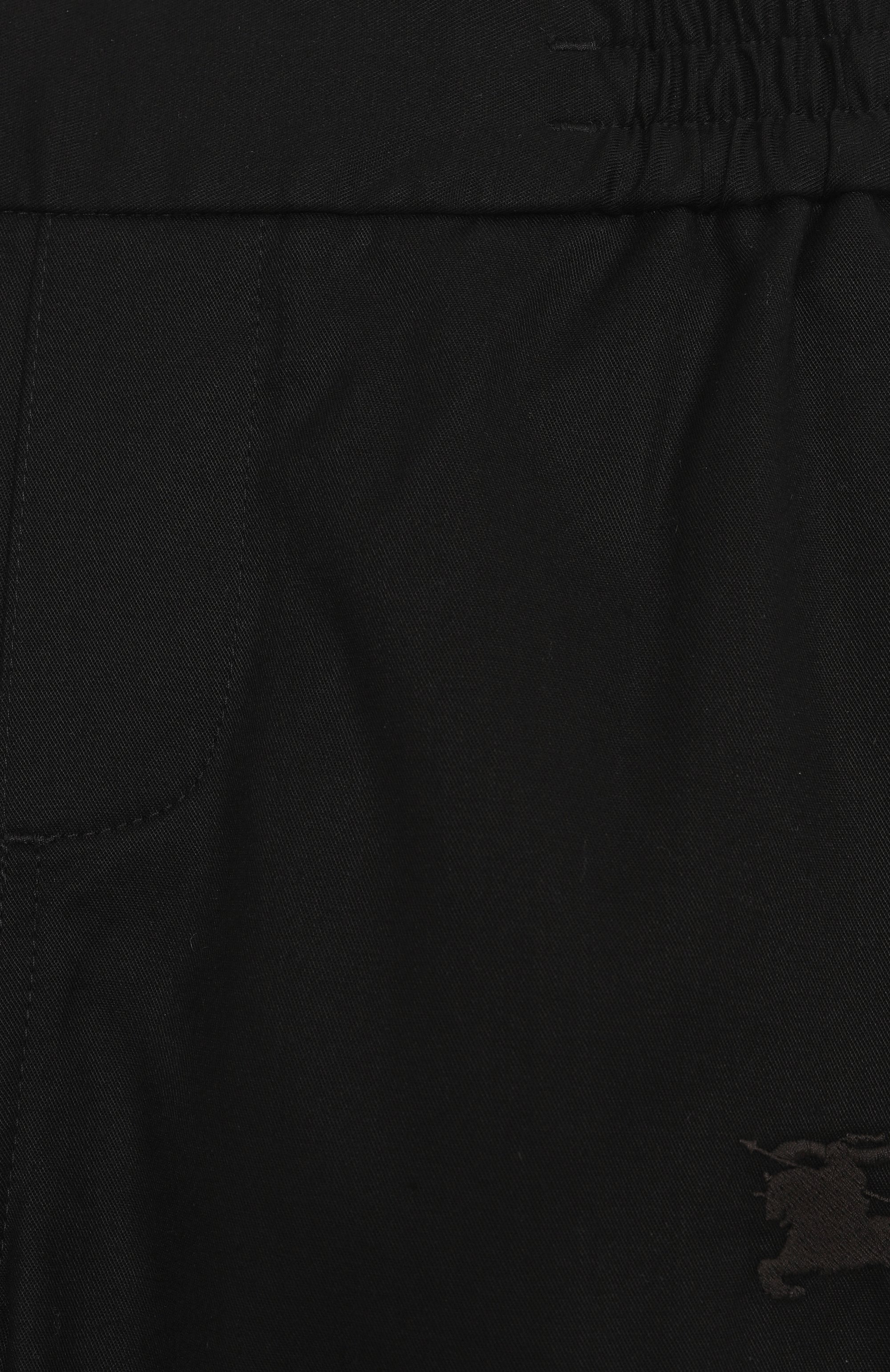 Брюки из лиоцелла и хлопка BURBERRY черного цвета по цене 34650 руб., арт. 8108000, фото 3 Брюки из лиоцелла и хлопка BURBERRY, арт. 8108000, фото 3